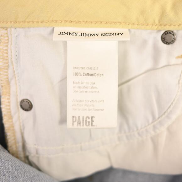 Paige Jimmy Jimmy Skinny Jeans, Beaded - Picture 10 of 10
